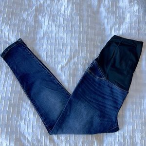 Over belly maternity jeans